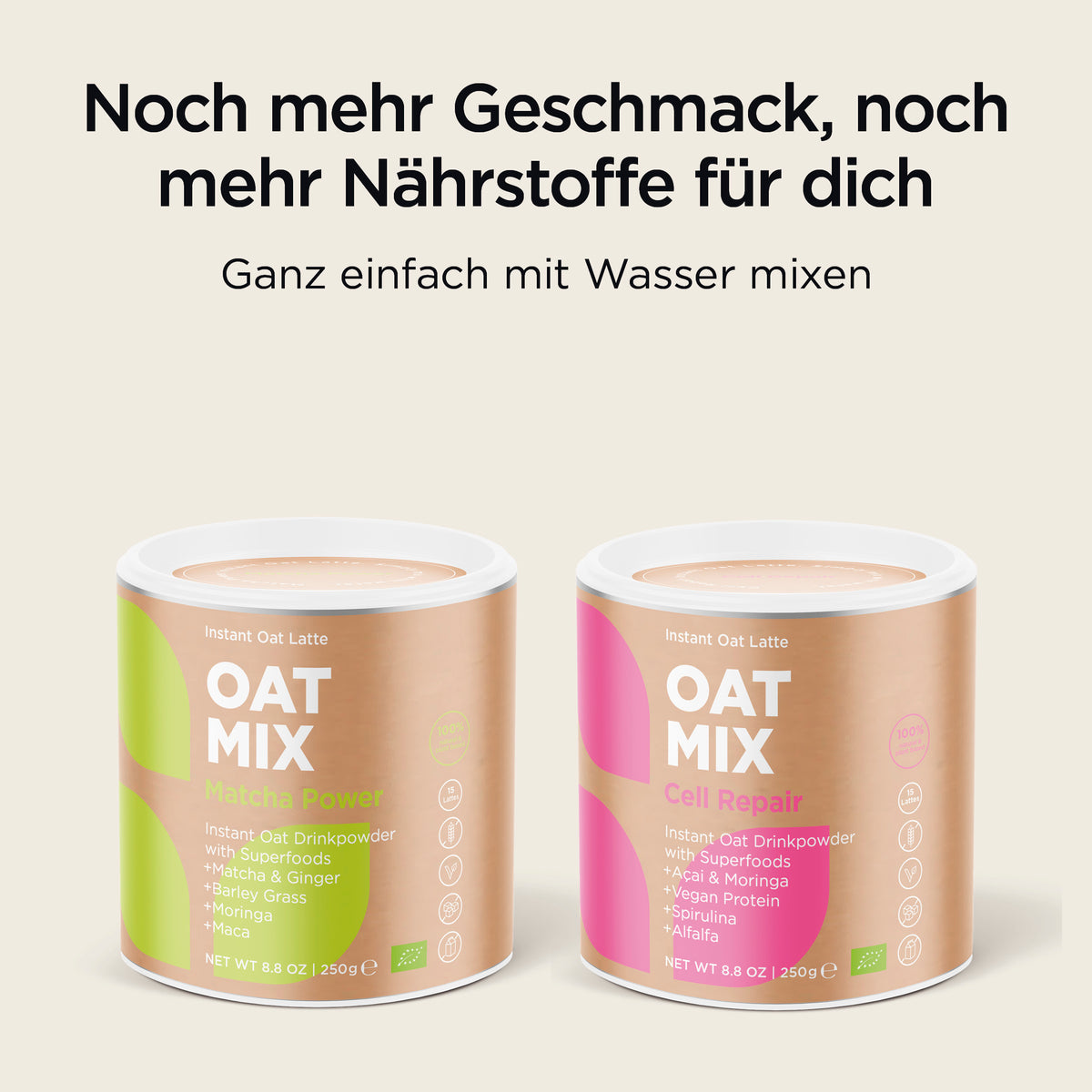 Sooperfood Hafer Mix Matcha Alternativen