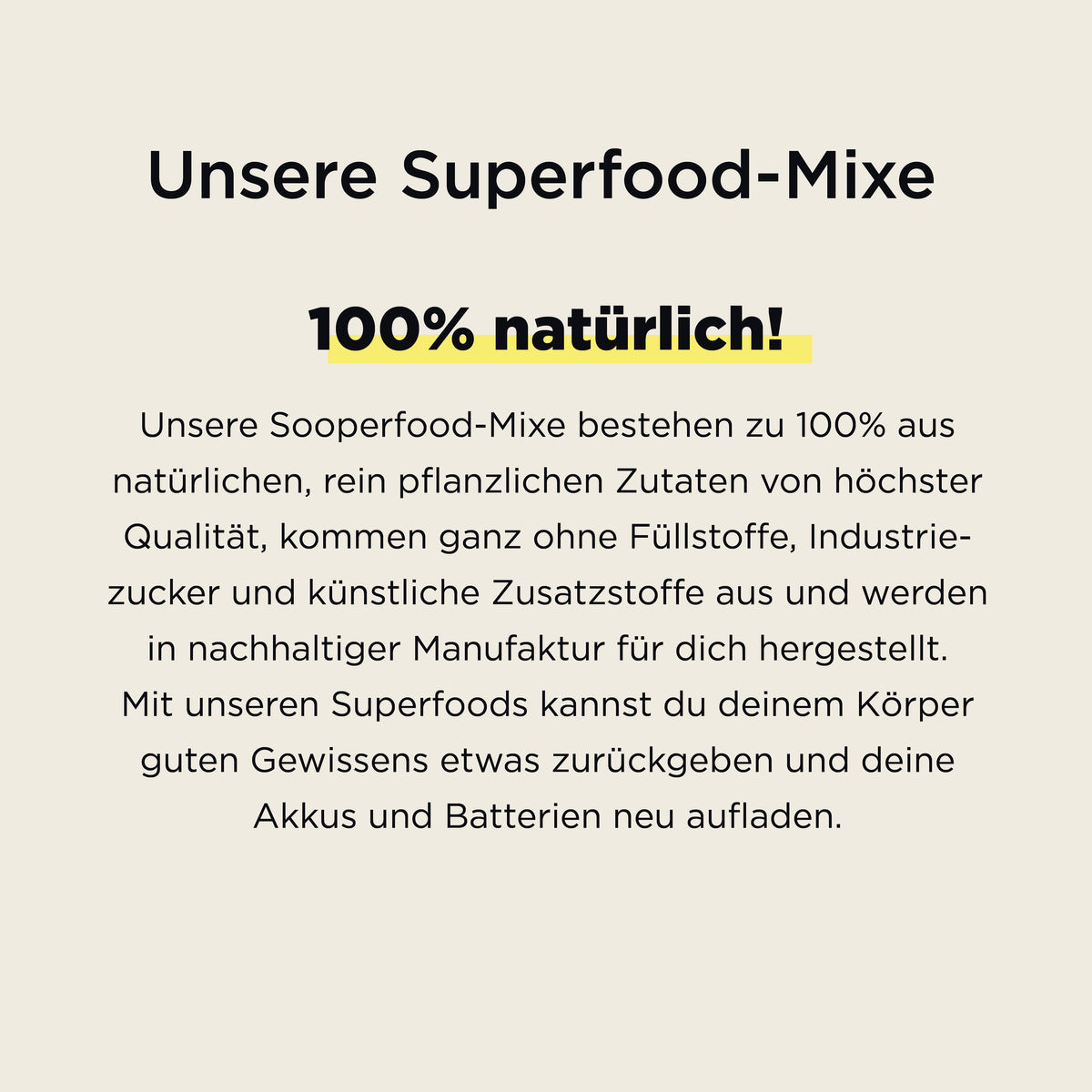 SOOPERFOOD Geschenk-Gutschein