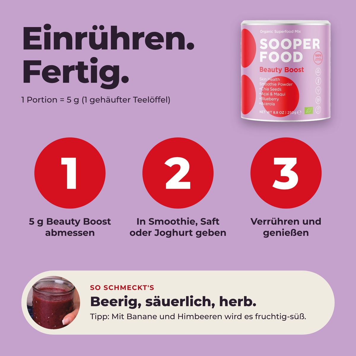 Beauty Boost - Anwendung