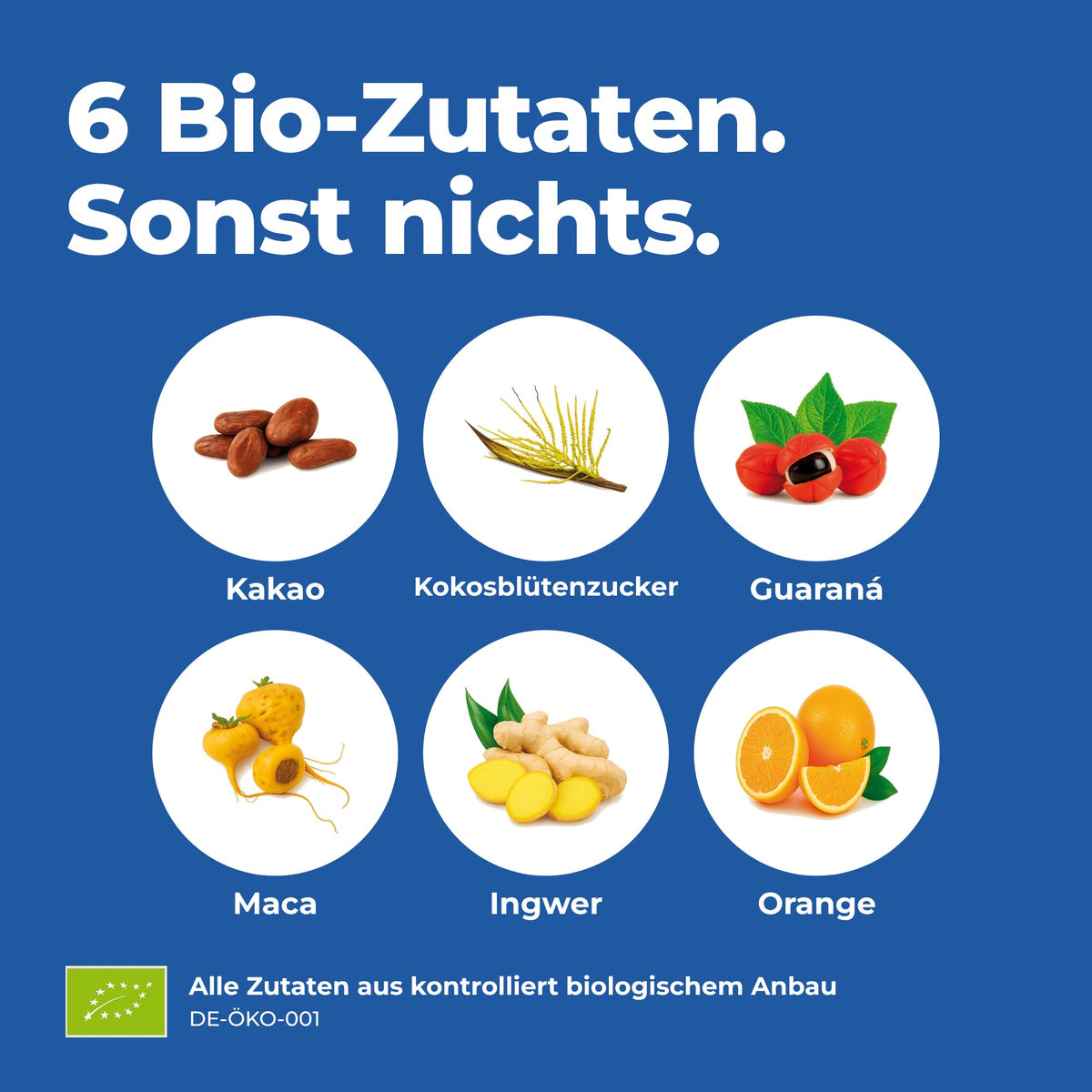 Cocoa Wach Orange-Ingwer - Zutaten