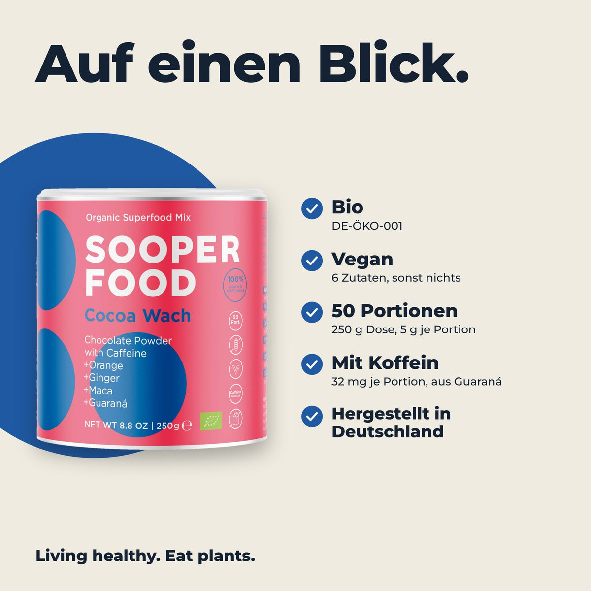 Cocoa Wach Orange-Ingwer - Auf einen Blick