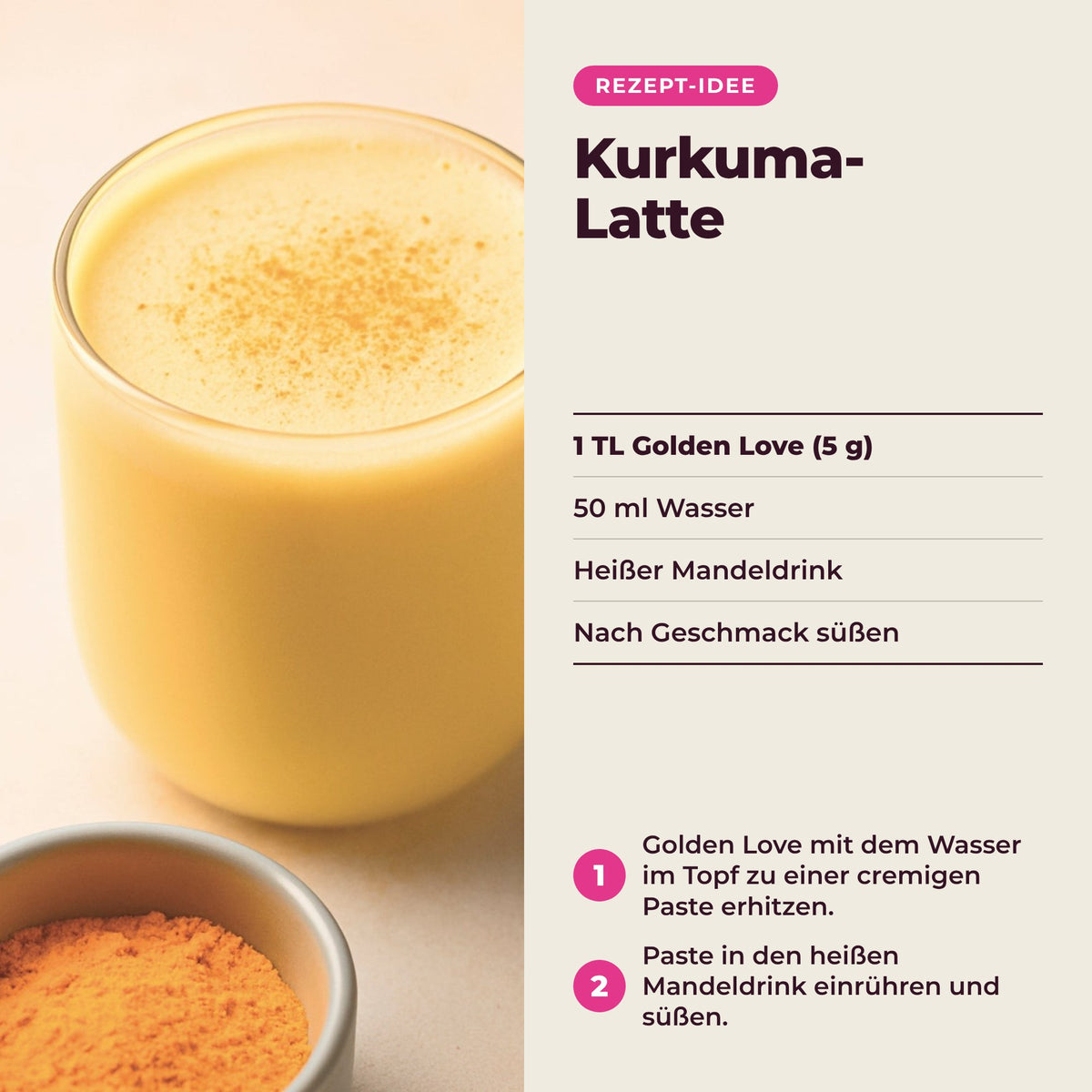 Golden Love - Rezept
