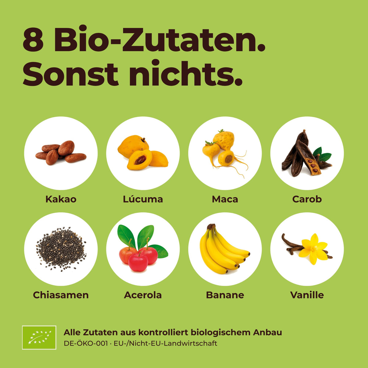 Magic Cacao Bourbon Vanille - Zutaten
