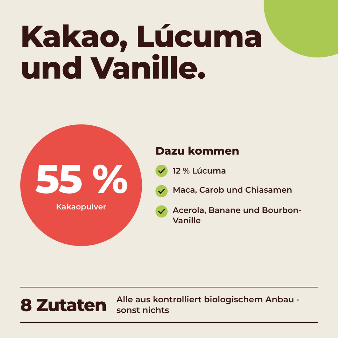 Magic Cacao Bourbon Vanille - Kernfakt