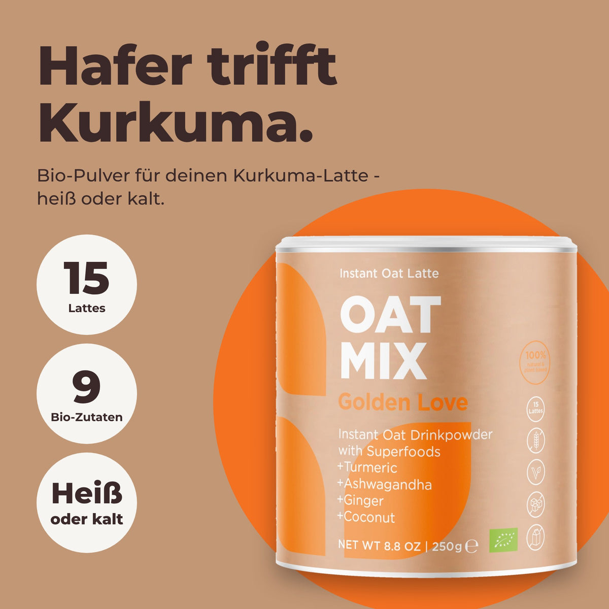 Oat Mix Golden Love - Hero