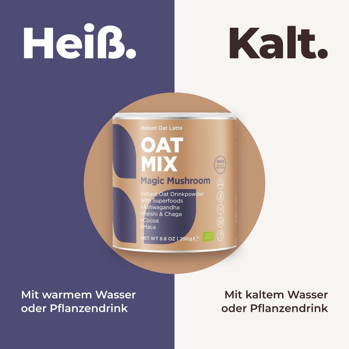 Oat Mix Magic Mushroom - Heiß oder kalt