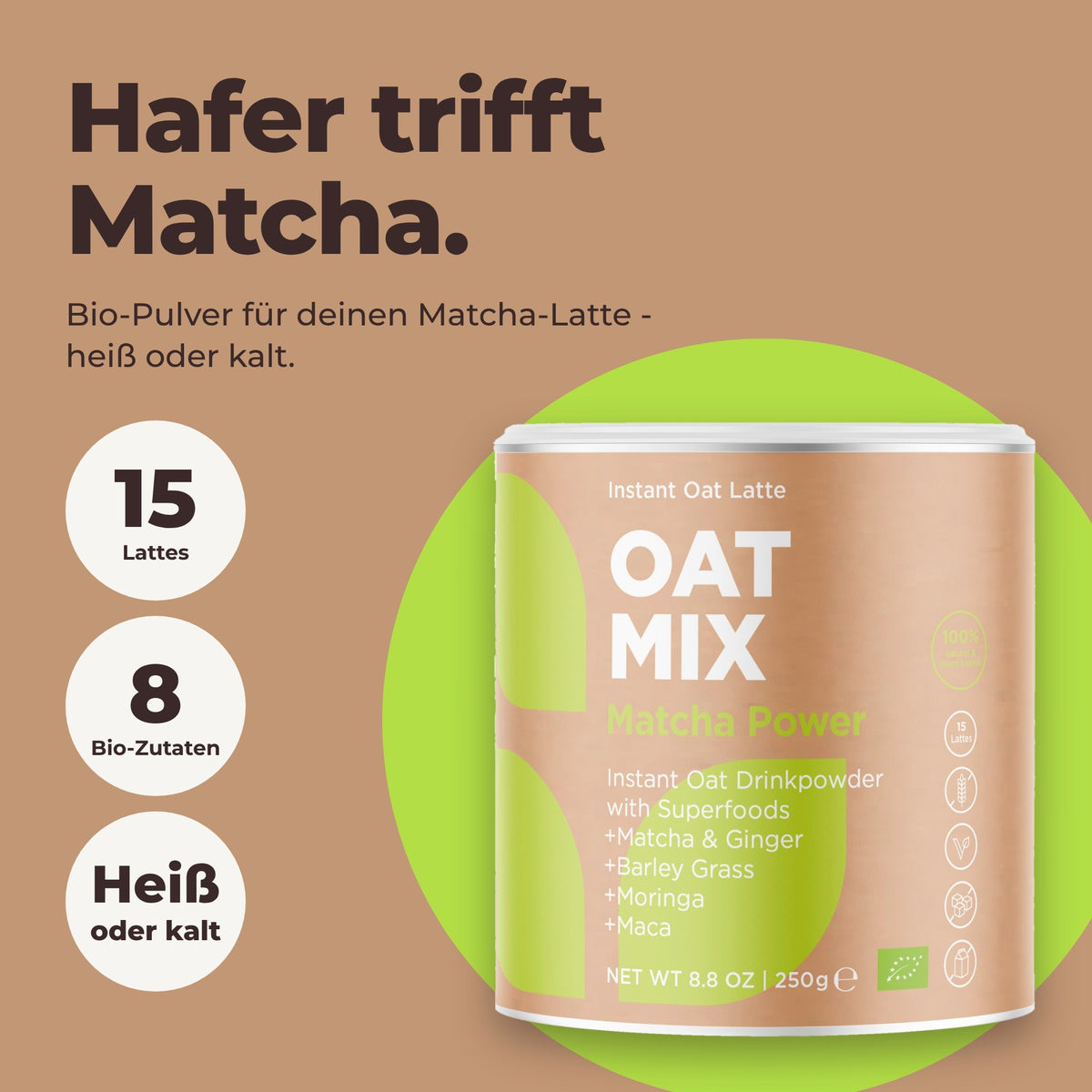 Oat Mix Matcha Power - Hero