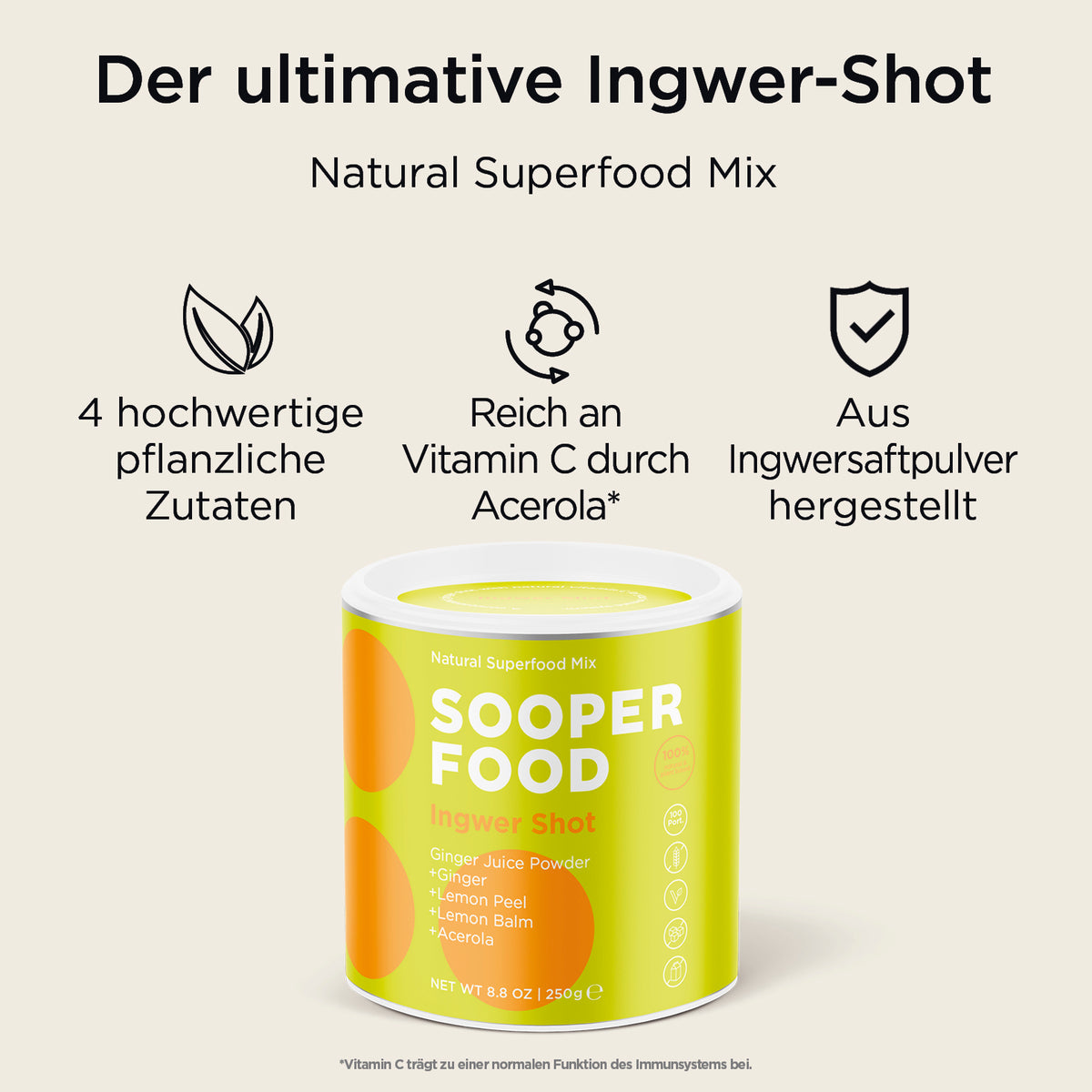 Ingwer Shot